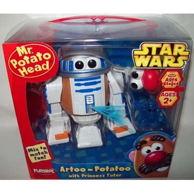 Disney Mr Potato Head - Star Wars Artoo Potatoo R2-D2 Princess Tater 3 Disney Mr Potato Head - Star Wars Artoo Potatoo R2-D2 Princess Tater