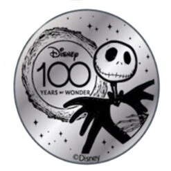 Disney World Pocket Token Coin - Disney100 Years Of Wonder - Jack Skellington