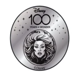 Disney World Pocket Token Coin - Disney100 Years Of Wonder - Madame Leota