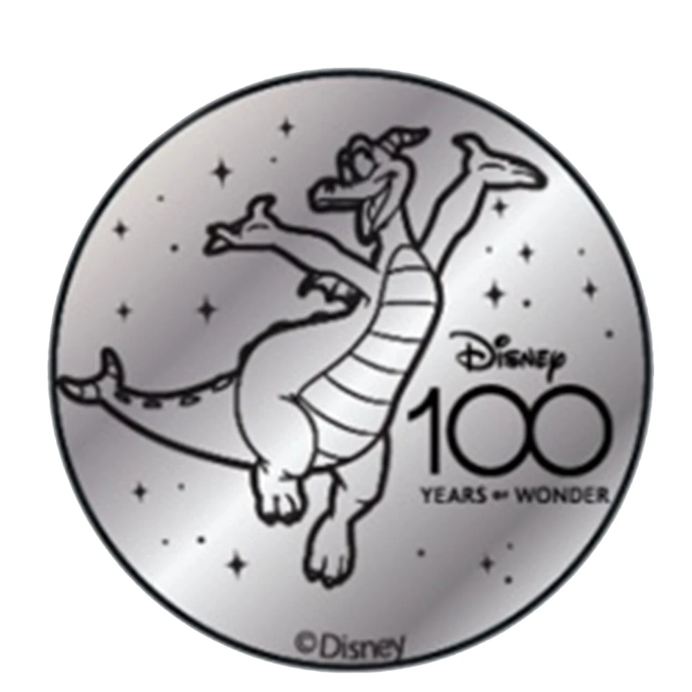 Disney World Pocket Token Coin - Disney100 Years Of Wonder - Figment 3 Disney World Pocket Token Coin - Disney100 Years Of Wonder - Figment
