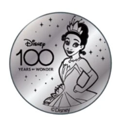 Disney World Pocket Token Coin - Disney100 Years Of Wonder - Princess Tiana