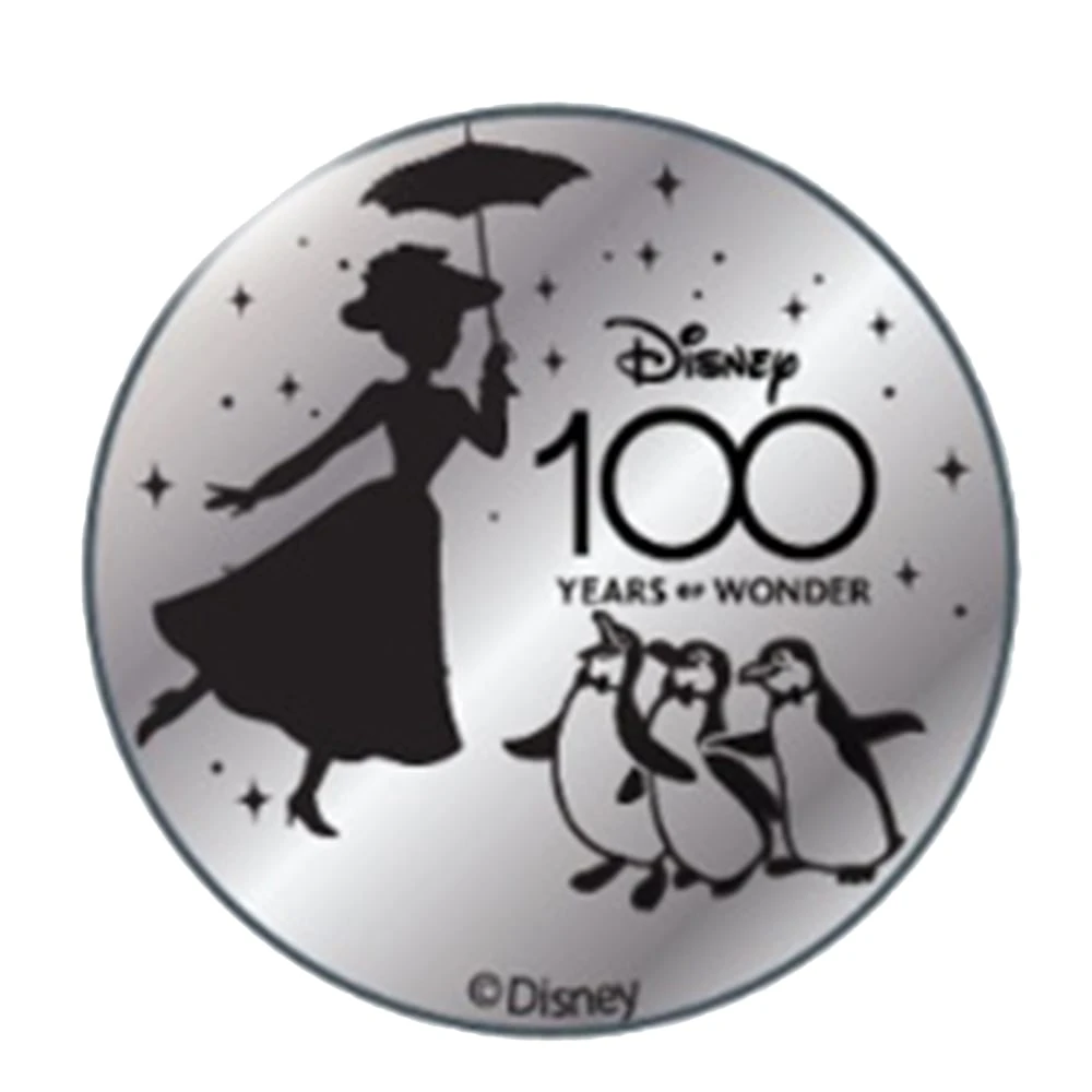 Disney World Pocket Token Coin - Disney100 Years Of Wonder - Mary Poppins 3 Disney World Pocket Token Coin - Disney100 Years Of Wonder - Mary Poppins