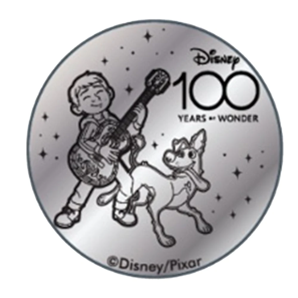 Disney World Pocket Token Coin - Disney100 Years Of Wonder - Miguel And Dante 3 Disney World Pocket Token Coin - Disney100 Years Of Wonder - Miguel And Dante