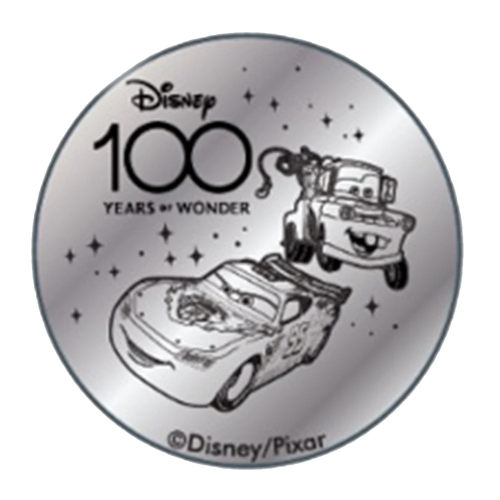 Disney World Pocket Token Coin - Disney100 Years Of Wonder - Lightning McQueen And Towmater 3 Disney World Pocket Token Coin - Disney100 Years Of Wonder - Lightning McQueen And Towmater