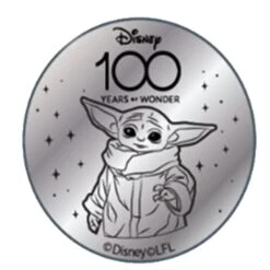 Disney World Pocket Token Coin - Disney100 Years Of Wonder - Baby Yoda