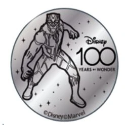 Disney World Pocket Token Coin - Disney100 Years Of Wonder - Black Panther