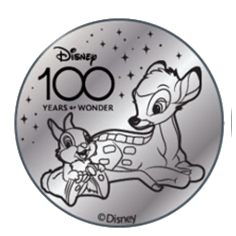 Disney World Pocket Token Coin - Disney100 Years Of Wonder - Bambi 3 Disney World Pocket Token Coin - Disney100 Years Of Wonder - Bambi