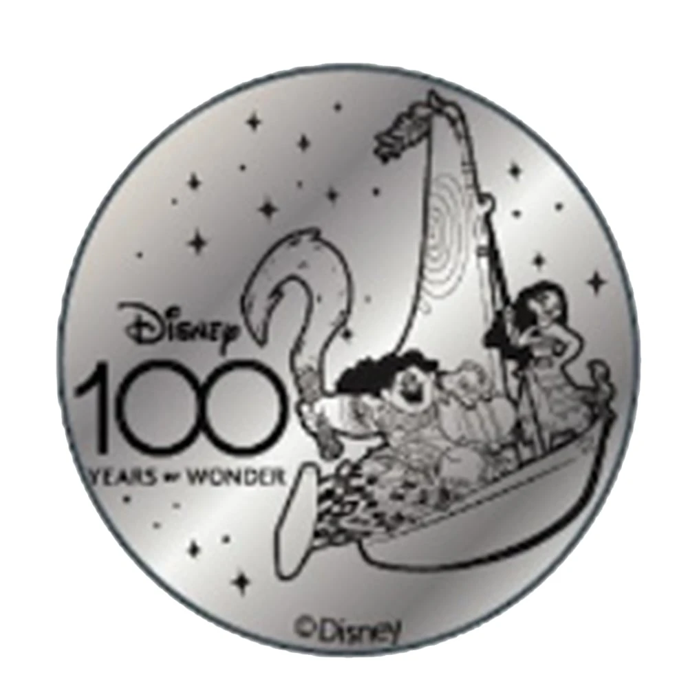 Disney World Pocket Token Coin - Disney100 Years Of Wonder - Moana 3 Disney World Pocket Token Coin - Disney100 Years Of Wonder - Moana