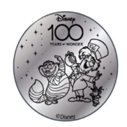 Disney World Pocket Token Coin - Disney100 Years Of Wonder - Alice In Wonderland