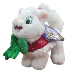Disney Plush - Christmas Holiday Marie Aristocats - 7'' Snowflake Hat