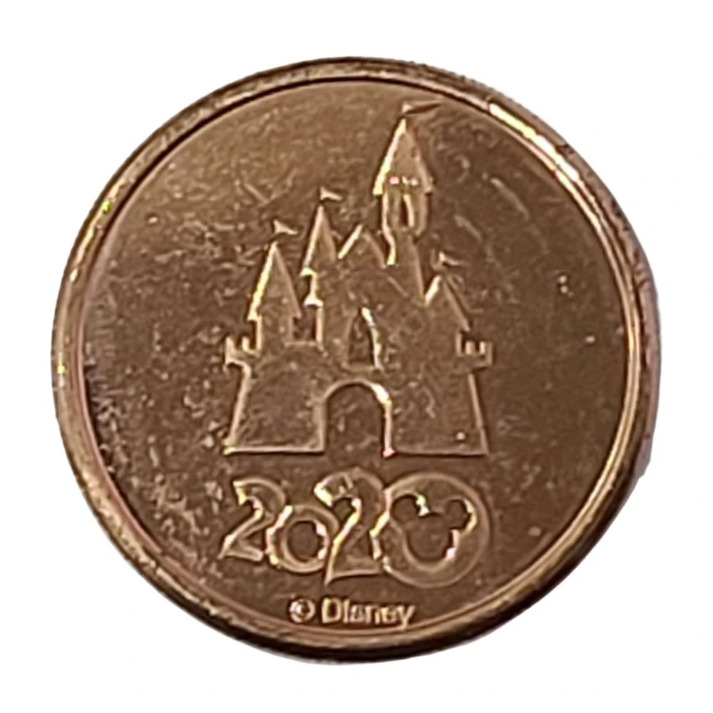 Disney World Pocket Token Coin - Walt Disney World - Magic Kingdom - 2020 Mickey And Minnie 4 Disney World Pocket Token Coin - Walt Disney World - Magic Kingdom - 2020 Mickey And Minnie - Image 2