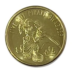 Disney World Pocket Token Coin - Pirates Of The Caribbean - Pirate Minnie - I've Got Pirate Swagger