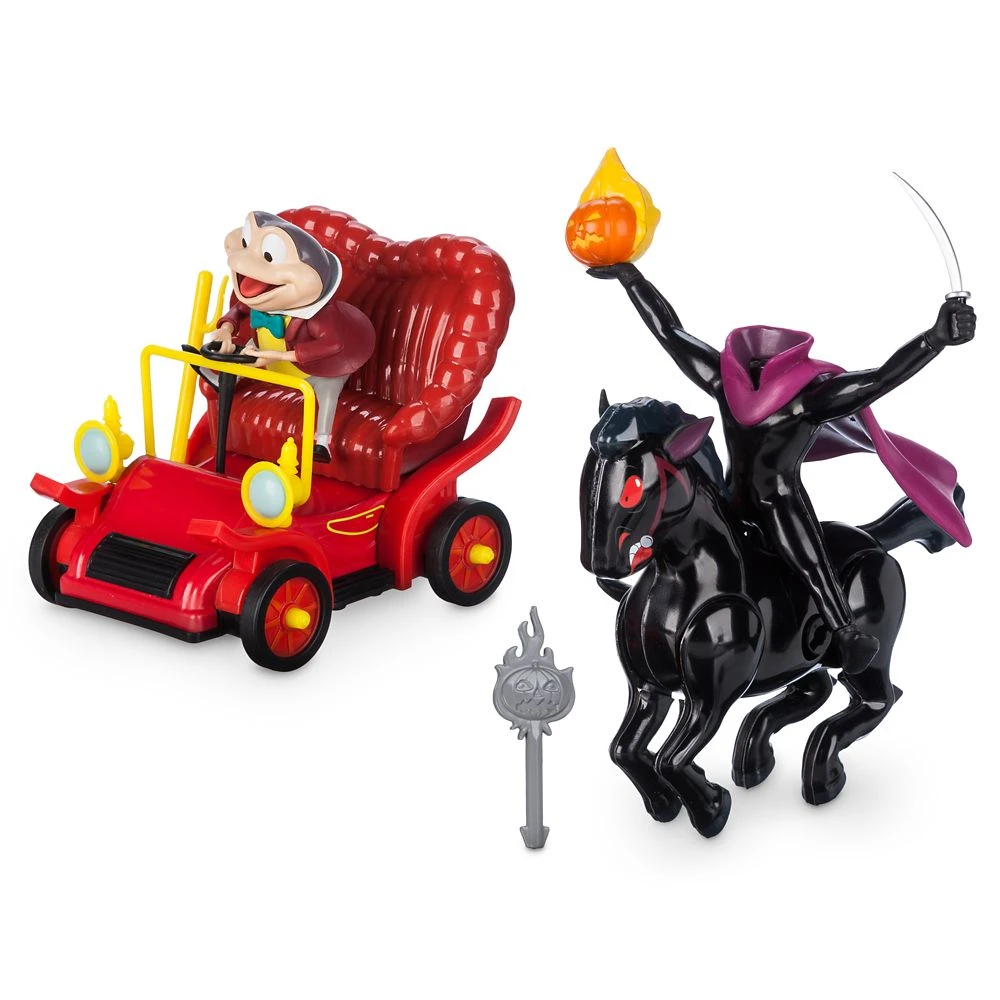 Disney Figure Set - Disney100 - Mr. Toad And Headless Horseman Toy Set 4 Disney Figure Set - Disney100 - Mr. Toad And Headless Horseman Toy Set - Image 2