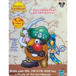Disney Mr Potato Head - Pirates Of The Caribbean Spud - Swahbucklin' Pirate Parts!