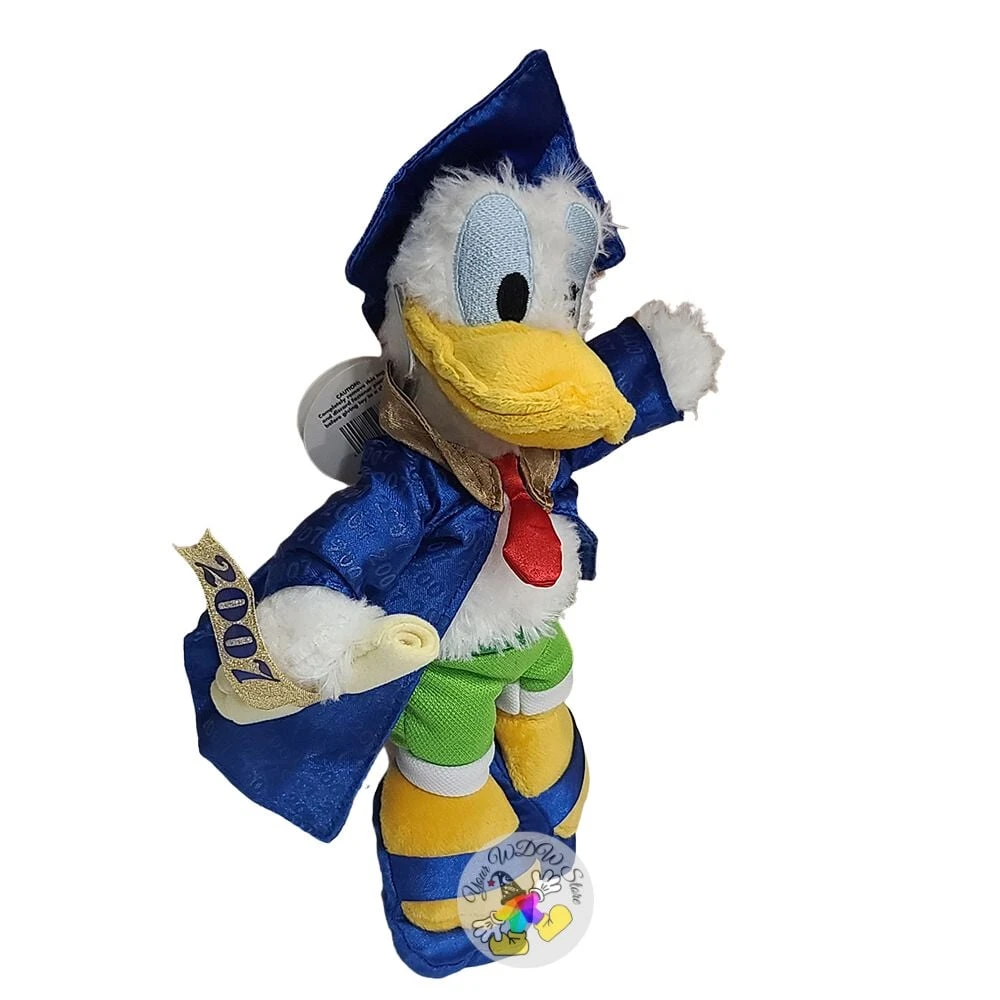 Disney Plush - Graduation Donald Duck - Class Of 2007 3 Disney Plush - Graduation Donald Duck - Class Of 2007