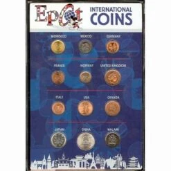 Epcot International Coins Set