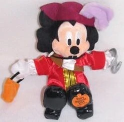 Disney Plush - Mickey - Halloween - Captain Hook
