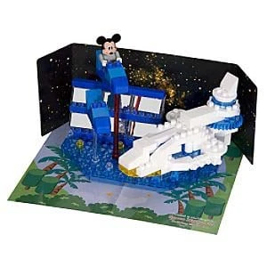 Disney Figurine Set - Build-It - Space Mountain 4 Disney Figurine Set - Build-It - Space Mountain - Image 2