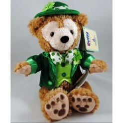 Disney Duffy Bear Plush - St Patrick's Day - 12" H