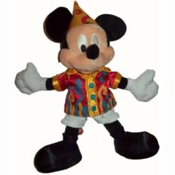 Disney Plush - Mickey Mouse - Mardi Gras