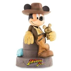 Disney Coin Bank - Mickey Mouse As Indiana Jones