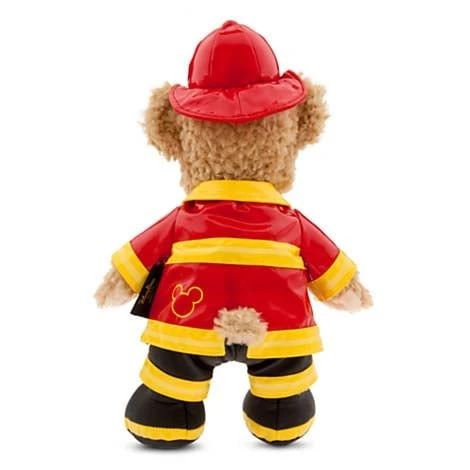 Disney Plush - Fireman Duffy Bear - 12" 4 Disney Plush - Fireman Duffy Bear - 12" - Image 2