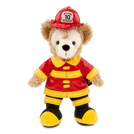 Disney Plush - Fireman Duffy Bear - 12" 3 Disney Plush - Fireman Duffy Bear - 12"
