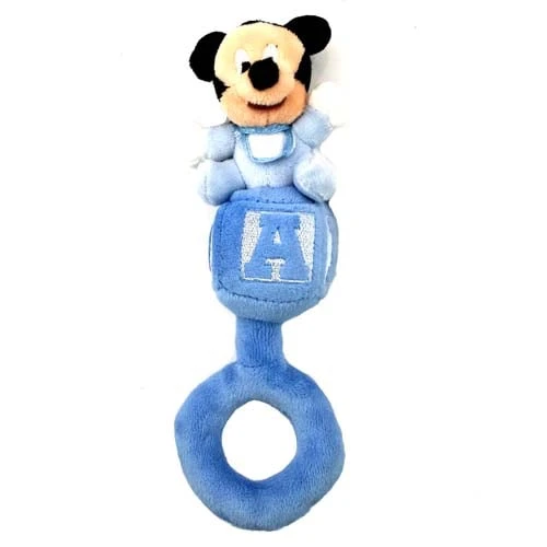 Disney Plush - Baby Mickey Mouse Plush Rattle 3 Disney Plush - Baby Mickey Mouse Plush Rattle
