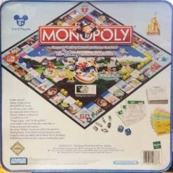Disney Monopoly Game - The Disney Theme Park Edition - 1st Edition -Disney 29614a