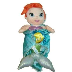Disney Plush - Disney's Babies - Ariel - Baby In Blanket