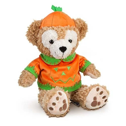 Disney Duffy Bear Plush - Halloween Pumpkin 2011 - 12'' H 3 Disney Duffy Bear Plush - Halloween Pumpkin 2011 - 12'' H