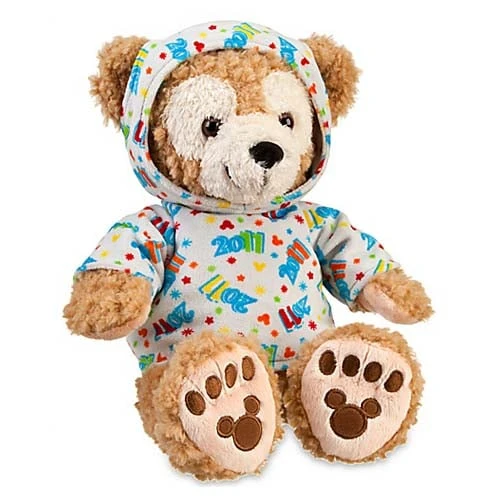 Disney Duffy Bear Plush - Annual 2011 - 12" H 3 Disney Duffy Bear Plush - Annual 2011 - 12" H