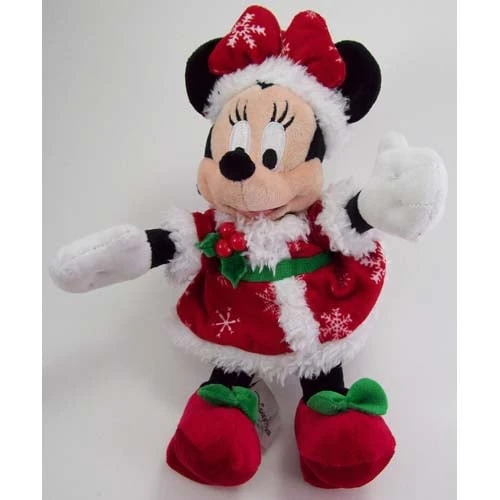 Disney Christmas Plush - Happy Holidays 2011 - Santa Minnie 3 Disney Christmas Plush - Happy Holidays 2011 - Santa Minnie