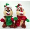 Disney Christmas Plush - Happy Holidays 2011 - Santa Chip & Dale