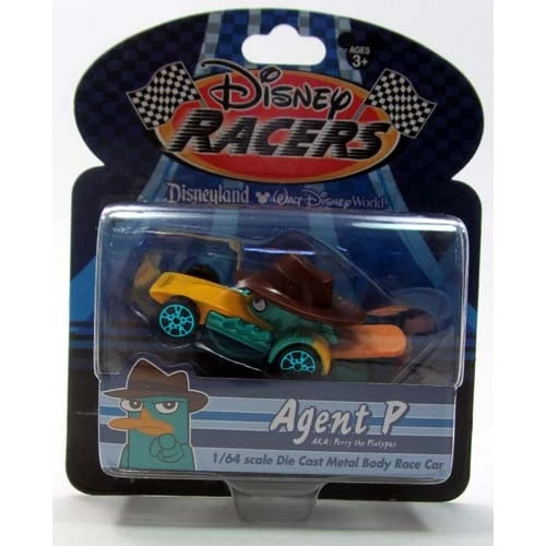 Disney Racers - Die Cast Car - Agent P - Perry The Platypus 3 Disney Racers - Die Cast Car - Agent P - Perry The Platypus