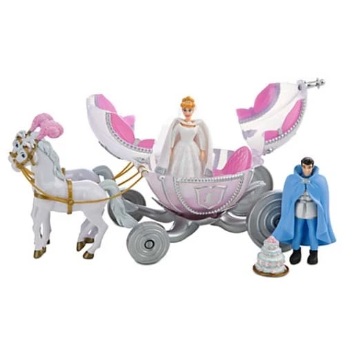 Disney Figurine Set - Cinderella Deluxe Wedding Play Set 4 Disney Figurine Set - Cinderella Deluxe Wedding Play Set - Image 2