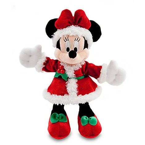 Disney Christmas Plush - Happy Holidays 2013 - Santa Minnie 3 Disney Christmas Plush - Happy Holidays 2013 - Santa Minnie