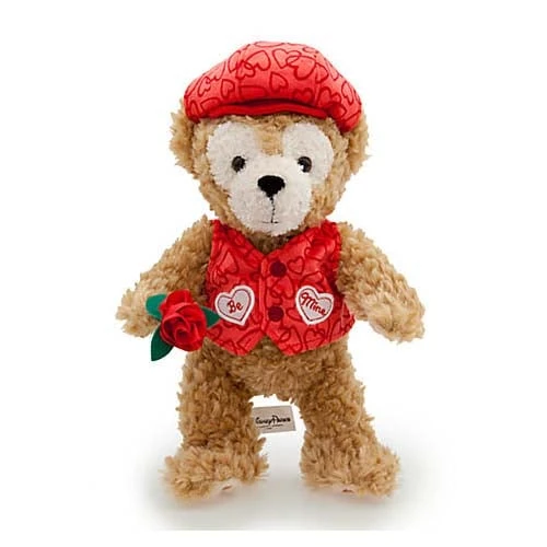 Disney Duffy Bear Plush - Valentine's Day - 9" H 3 Disney Duffy Bear Plush - Valentine's Day - 9" H
