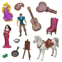 Disney Figurine Set - Rapunzel Tower Play Set - Tangled 8 Disney Figurine Set - Rapunzel Tower Play Set - Tangled -Disney 400007549494 2