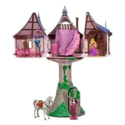 Disney Figurine Set - Rapunzel Tower Play Set - Tangled