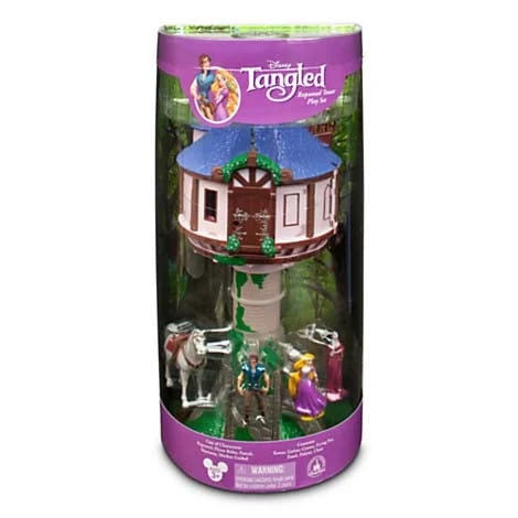 Disney Figurine Set - Rapunzel Tower Play Set - Tangled 6 Disney Figurine Set - Rapunzel Tower Play Set - Tangled - Image 4