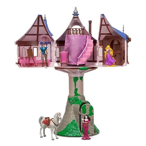 Disney Figurine Set - Rapunzel Tower Play Set - Tangled 3 Disney Figurine Set - Rapunzel Tower Play Set - Tangled