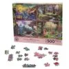 Disney Thomas Kinkade Puzzle Set - Set #3 Ariel, Cinderella, Aurora, Snow White 1 Disney Thomas Kinkade Puzzle Set - Set #3 Ariel, Cinderella, Aurora, Snow White -Disney 400007727762 1
