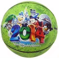 Disney Mini Basketball - 2014 Official Logo Sorcerer Mickey And Pals