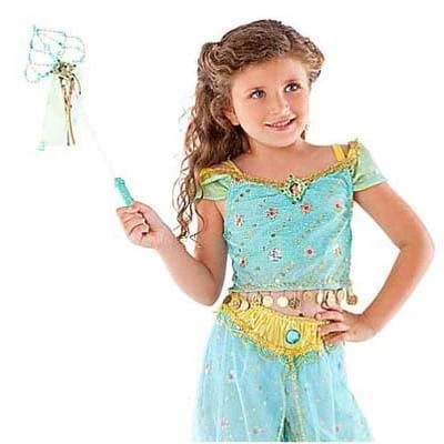 Disney Costume - Princess Wig - Jasmine 4 Disney Costume - Princess Wig - Jasmine - Image 2