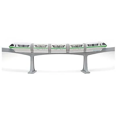 Disney Figurine Set - Walt Disney World Monorail Train Playset - Green 3 Disney Figurine Set - Walt Disney World Monorail Train Playset - Green