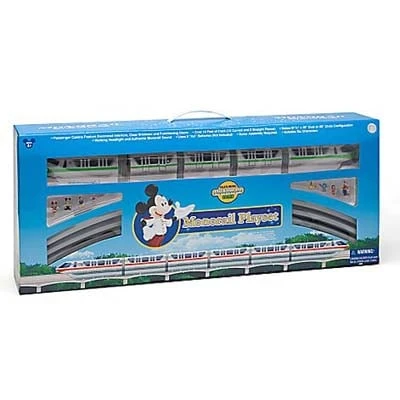 Disney Figurine Set - Walt Disney World Monorail Train Playset - Yellow 6 Disney Figurine Set - Walt Disney World Monorail Train Playset - Yellow - Image 4