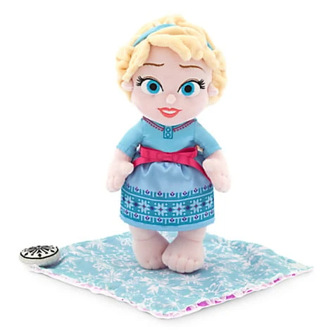 Disney Plush - Disney's Babies - Frozen - Elsa - Baby In Blanket 6 Disney Plush - Disney's Babies - Frozen - Elsa - Baby In Blanket - Image 4