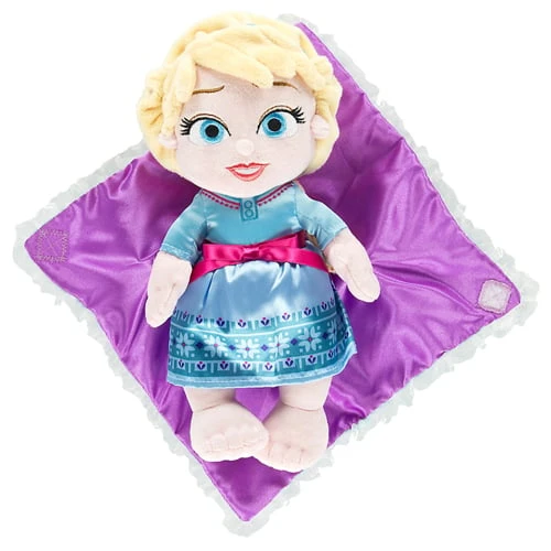 Disney Plush - Disney's Babies - Frozen - Elsa - Baby In Blanket 4 Disney Plush - Disney's Babies - Frozen - Elsa - Baby In Blanket - Image 2