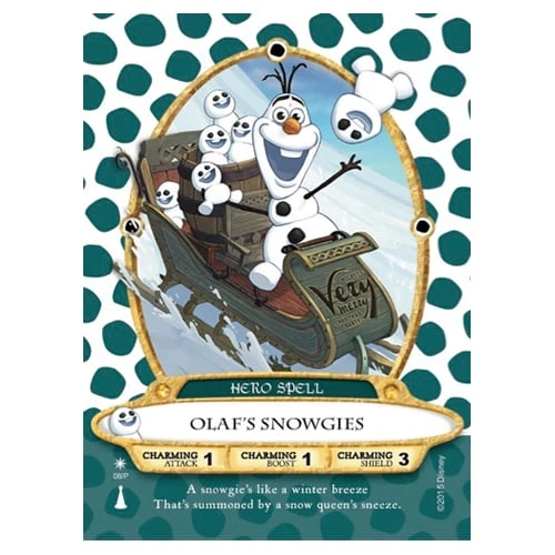 Disney Sorcerers Of Magic Kingdom Card - Olaf’s Snowgies 3 Disney Sorcerers Of Magic Kingdom Card - Olaf’s Snowgies